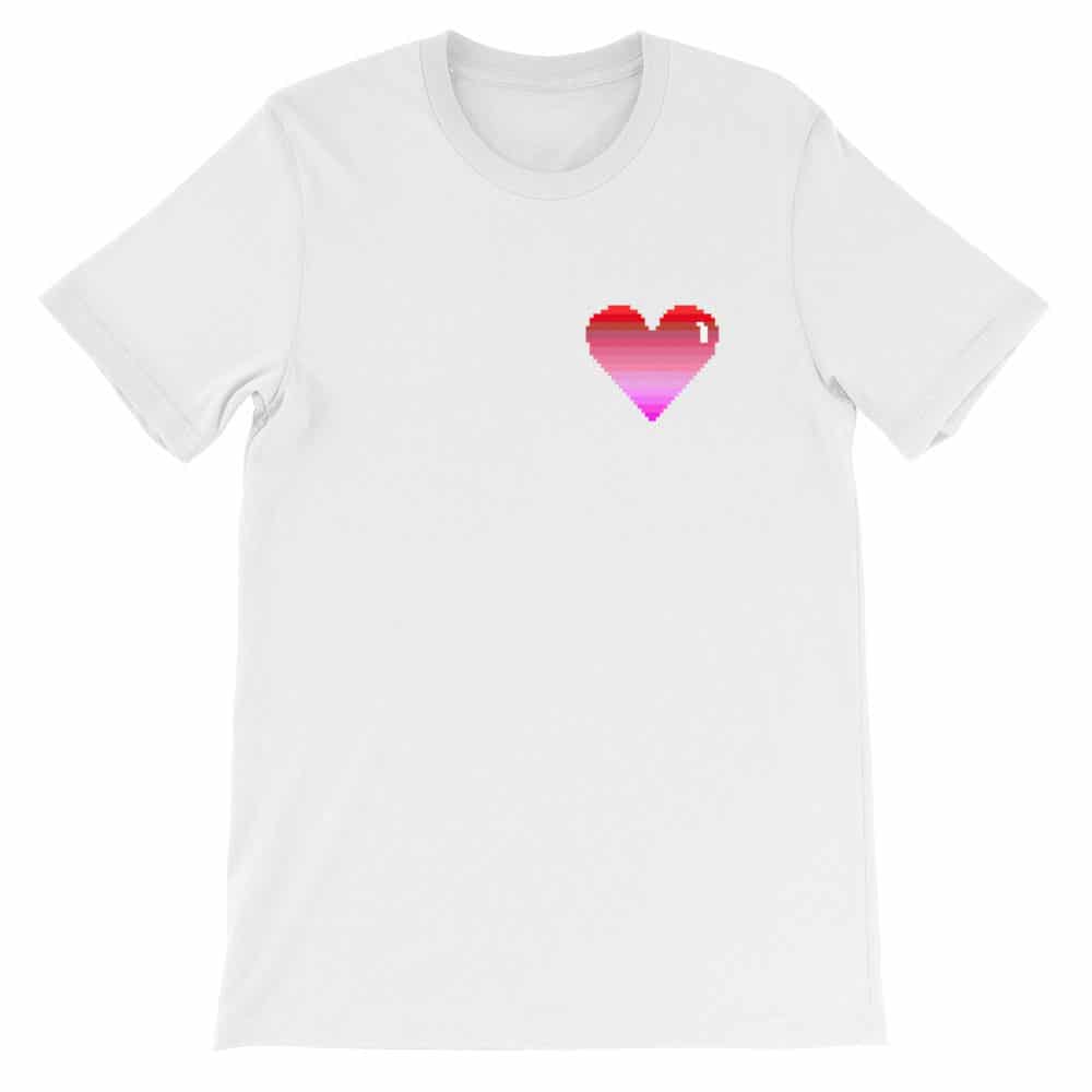Pixelated Heart T-Shirt