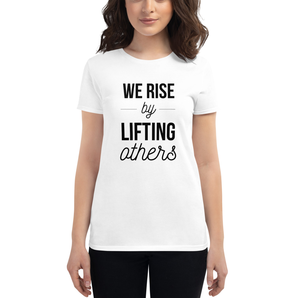 She is apparel We rise T-Shirt