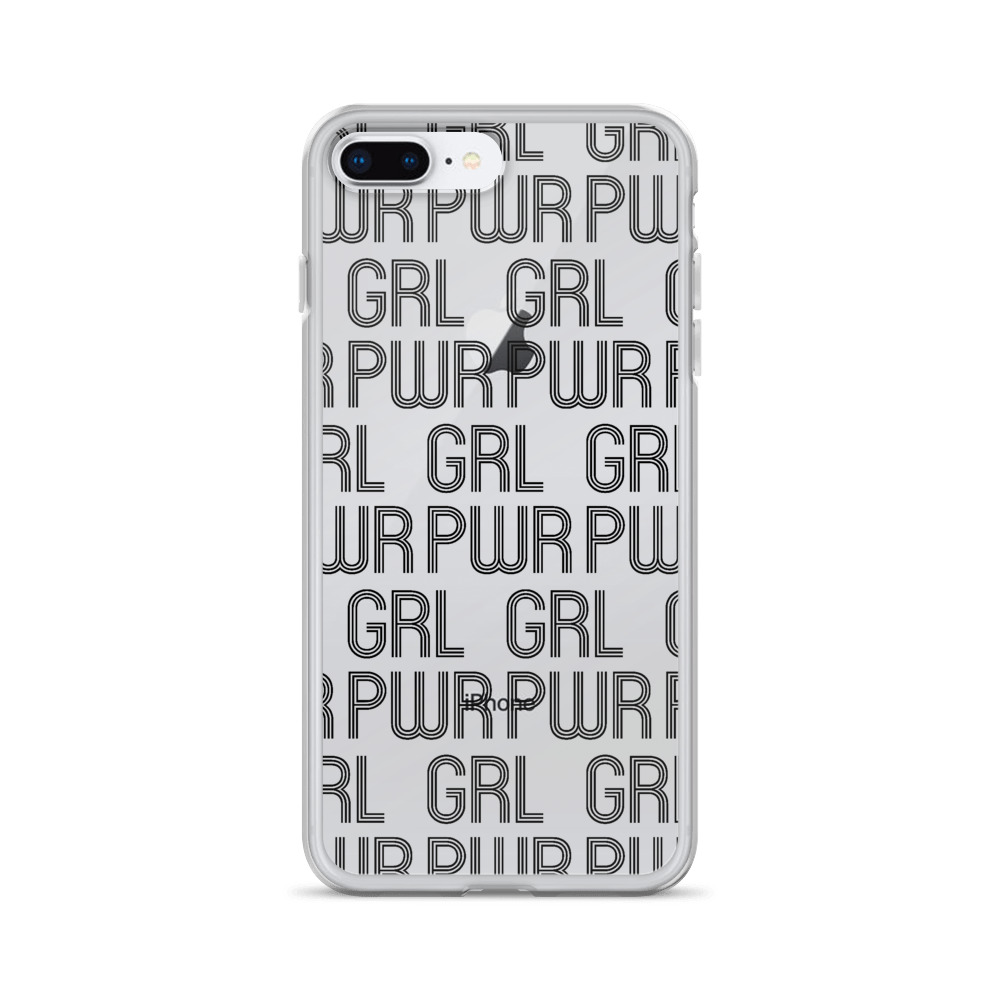 she is apparel Grl Pwr iPhone Case