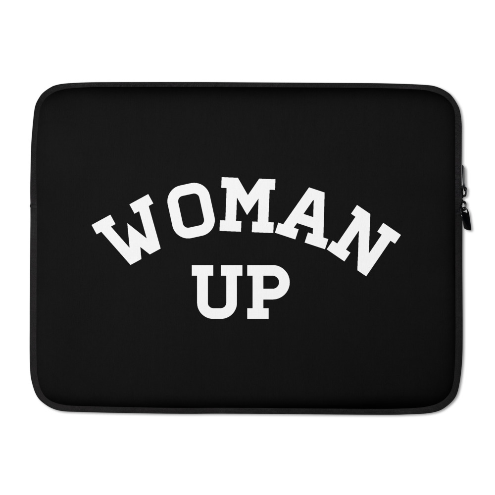 She is apparel Woman Up laptop sleeve