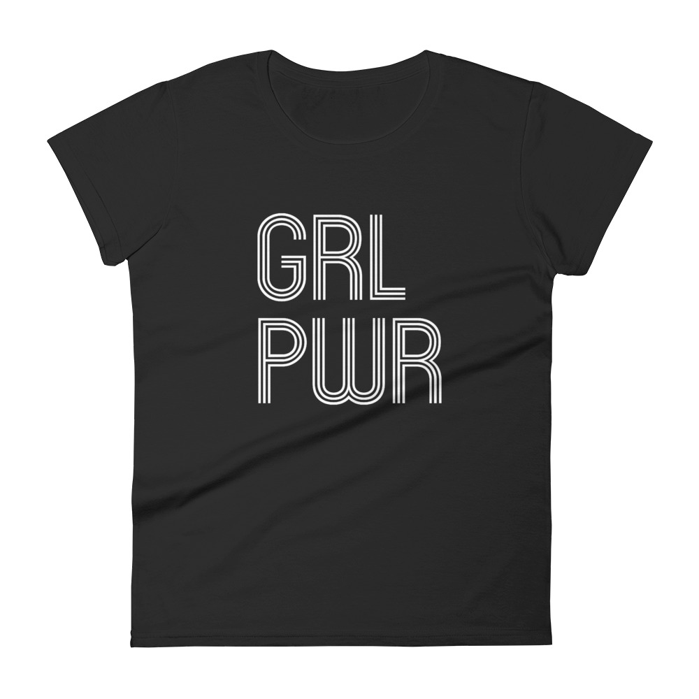 she is apparel Grl Pwr short sleeve t-shirt