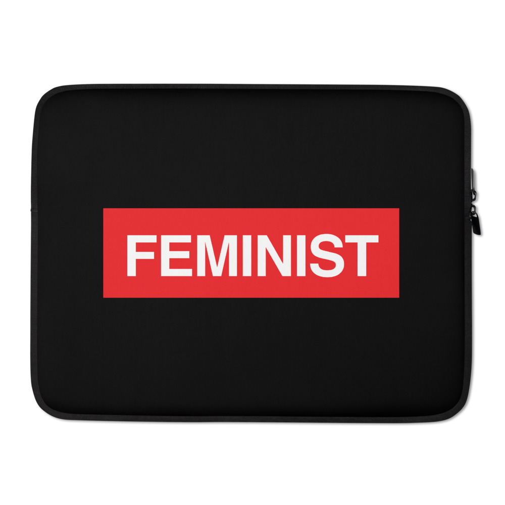 She is Apparel Feminist Laptop Sleeve