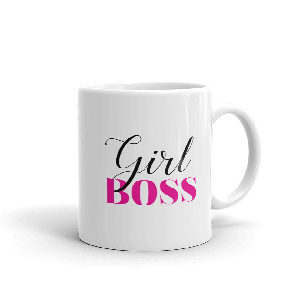 She is apparel Girl Boss mug