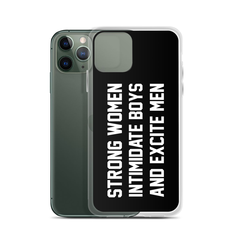 She is apparel Strong Women iPhone Case