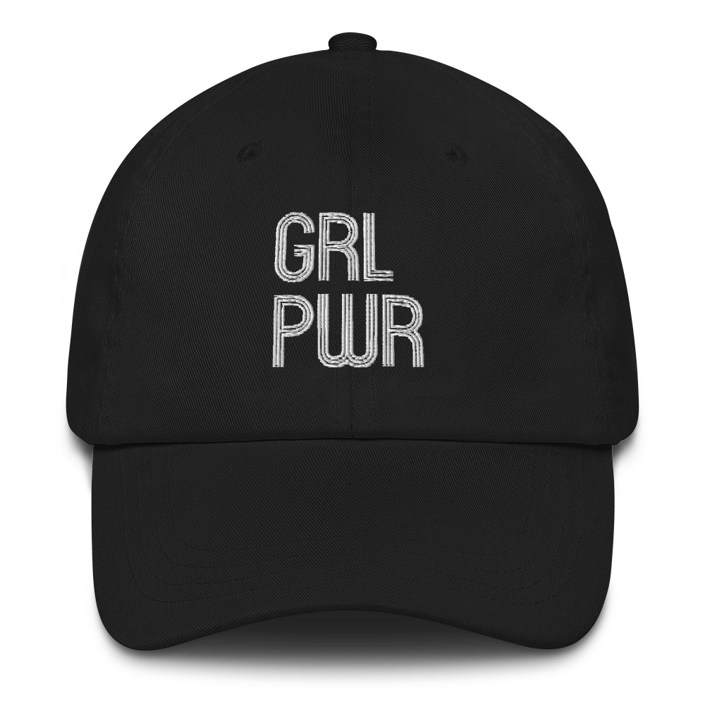 She is apparel Grl Pwr Dad hat