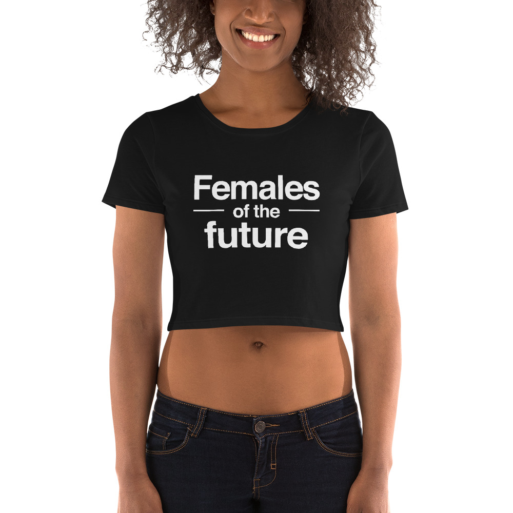 She is apparel Females of the Future crop top