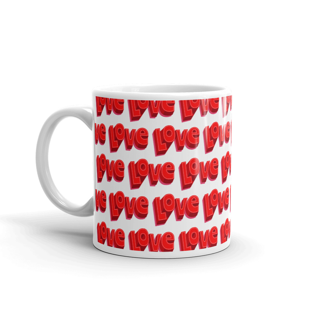 she is apparel Love mug