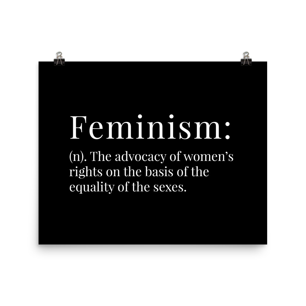 She is apparel Feminism poster