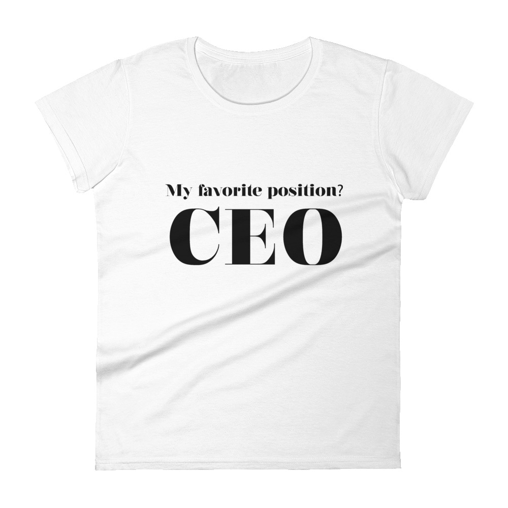 she is apparel My favorite position? T-Shirt