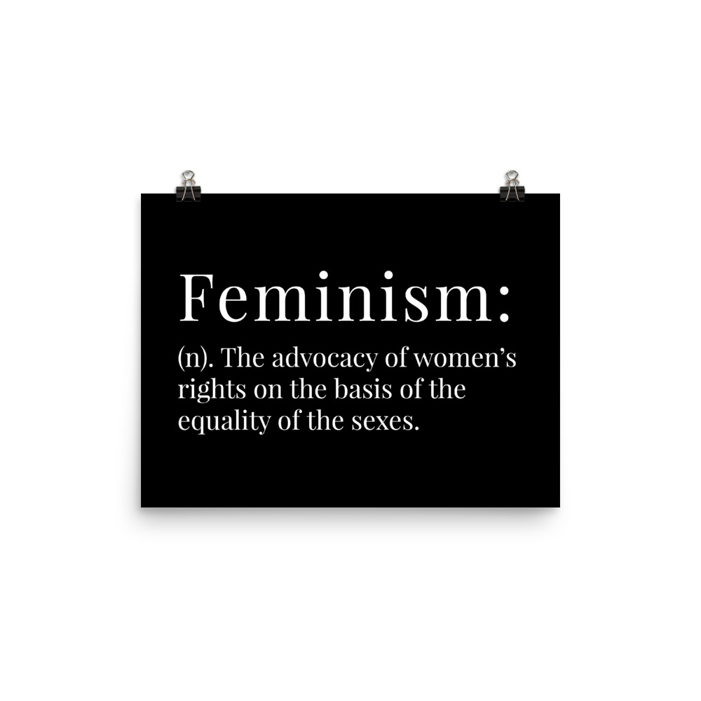 She is apparel Feminism poster