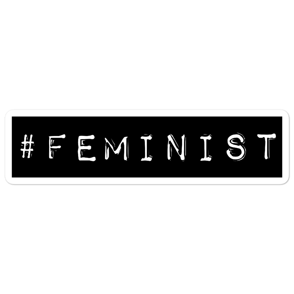 She is Apparel #Feminist Sticker