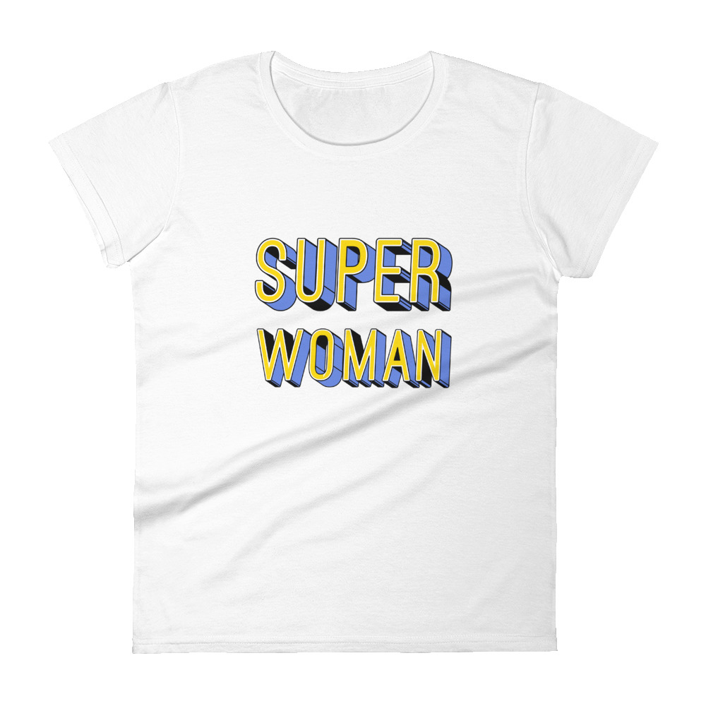 she is apparel Super Woman t shirt