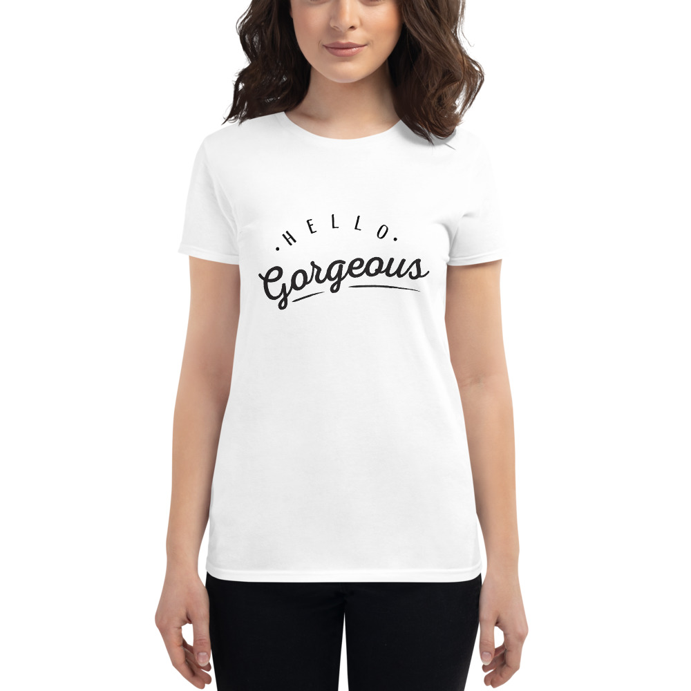 She is apparel Hello Gorgeous T-Shirt