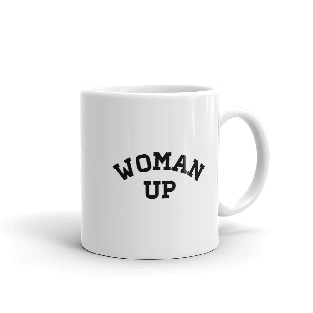 She is apparel Woman up mug