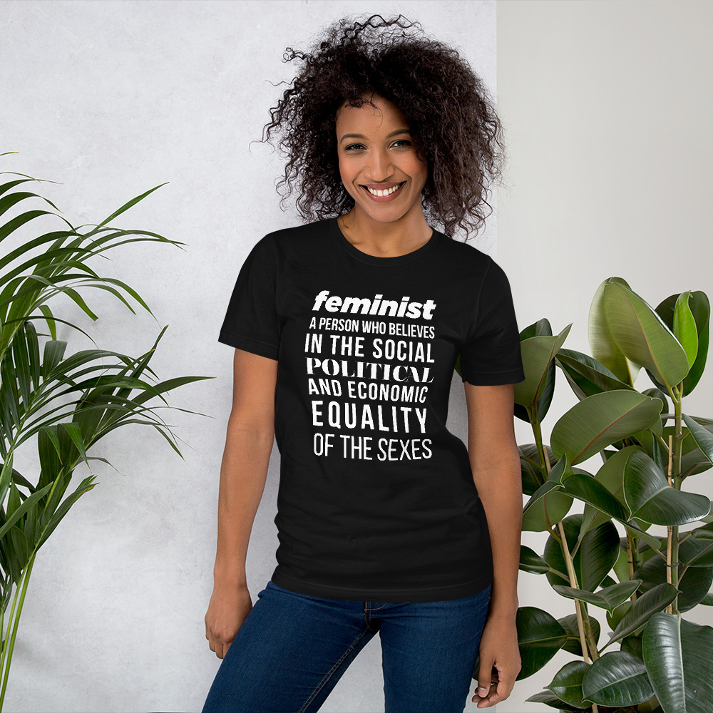 She is apparel Feminist Quote T-Shirt