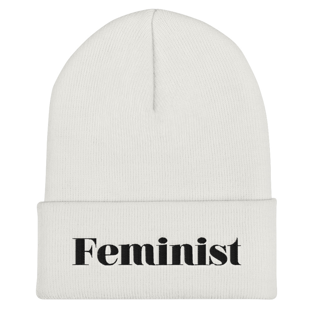 she is apparel Feminist beanie