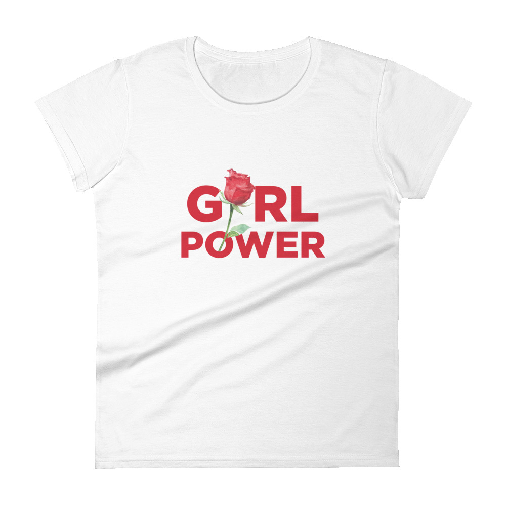 she is apparel Girl Power short sleeve t-shirt