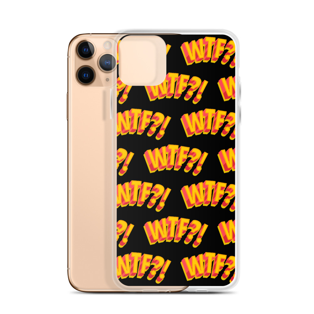 She is apparel WTF! iPhone Case