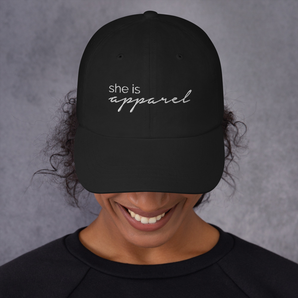 She is apparel cap