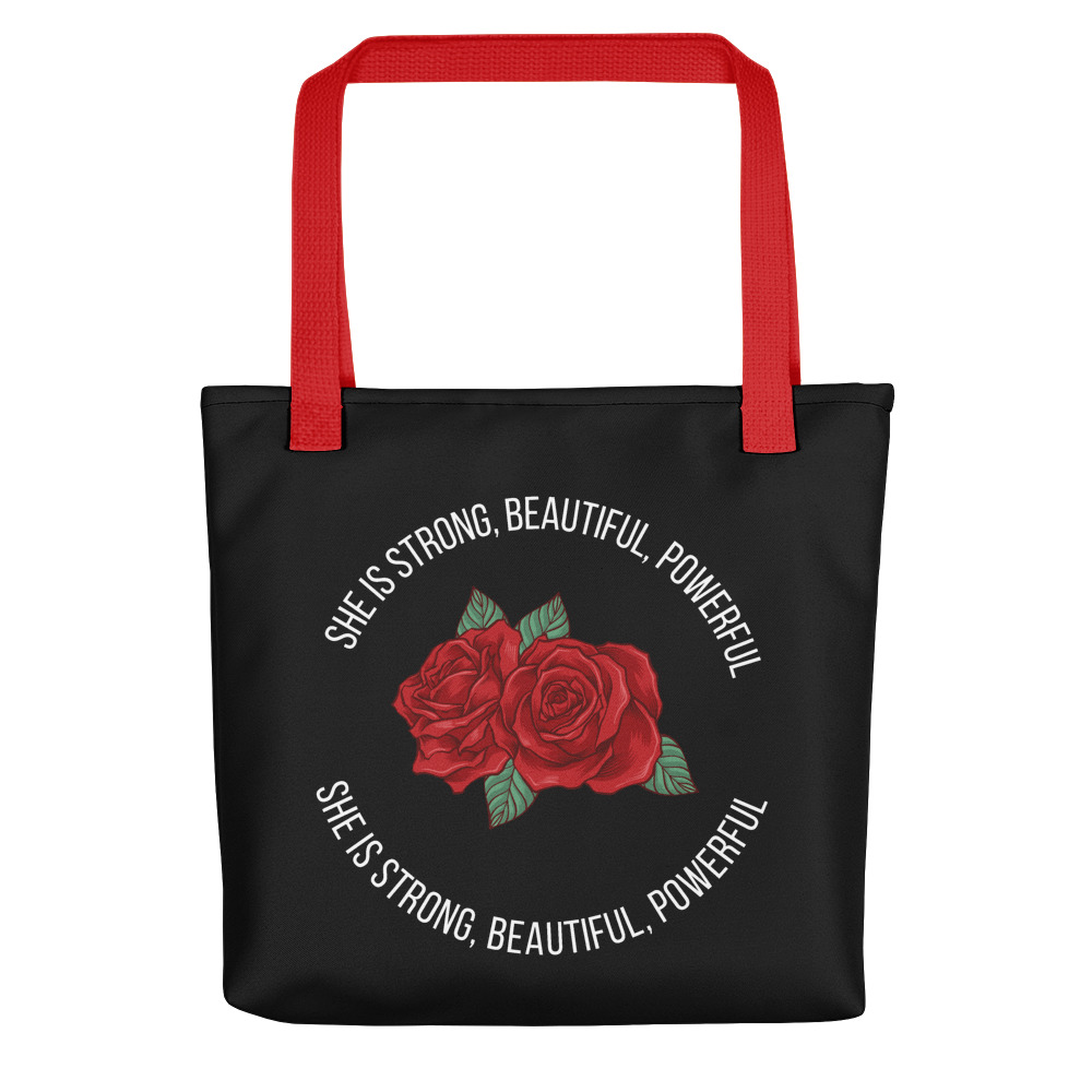 She is Apparel She is strong Tote Bag