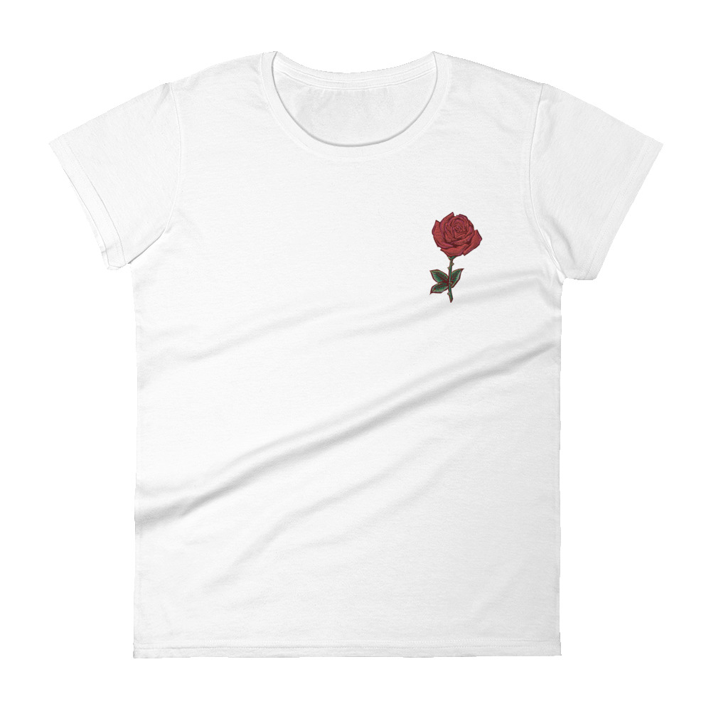 She is Apparel Rose T-Shirt