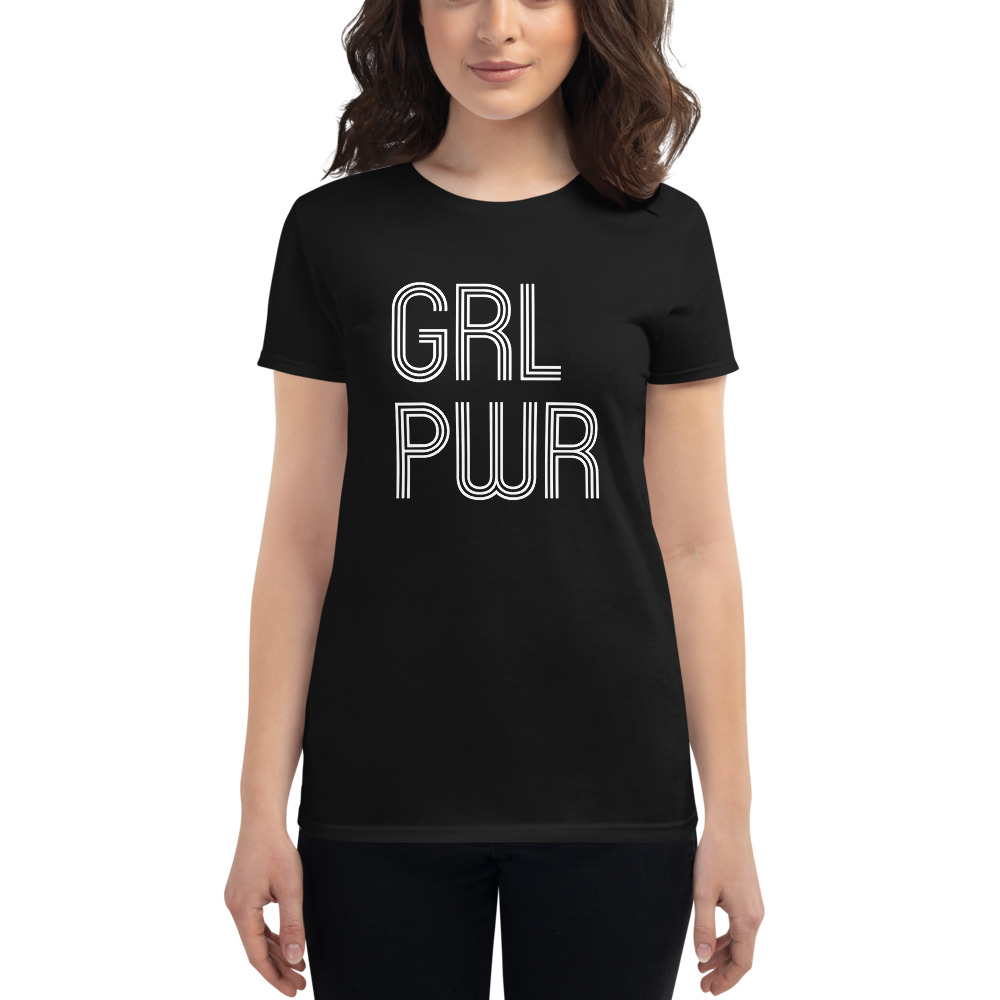 she is apparel Grl Pwr short sleeve t-shirt