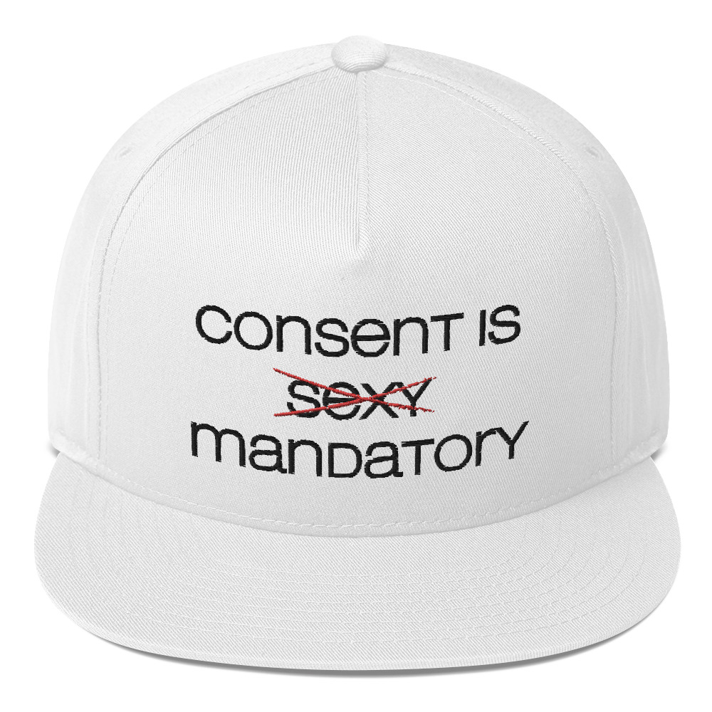 She is apparel Consent is Mandatory snapback