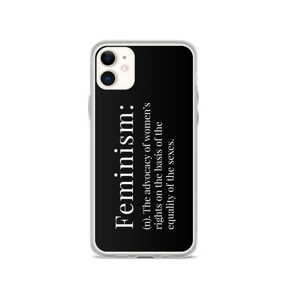 She is apparel Feminism Definition iPhone Case