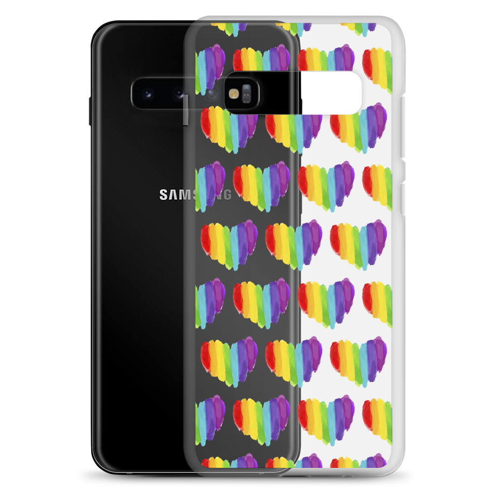 She is apparel Pride heart Samsung Case