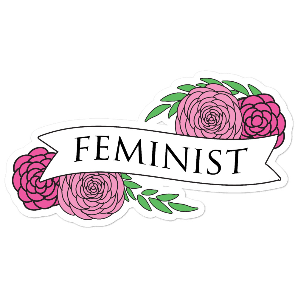 She is Apparel Feminist Sticker