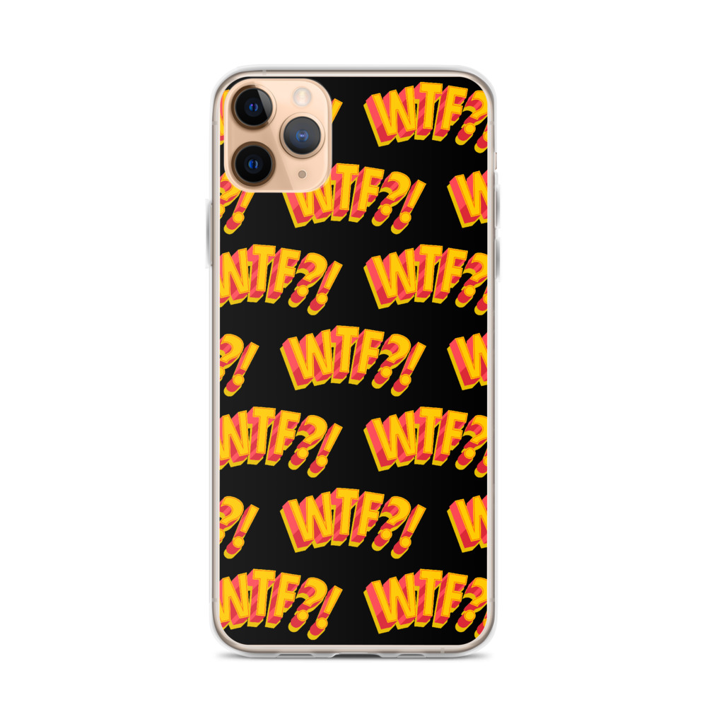 She is apparel WTF! iPhone Case