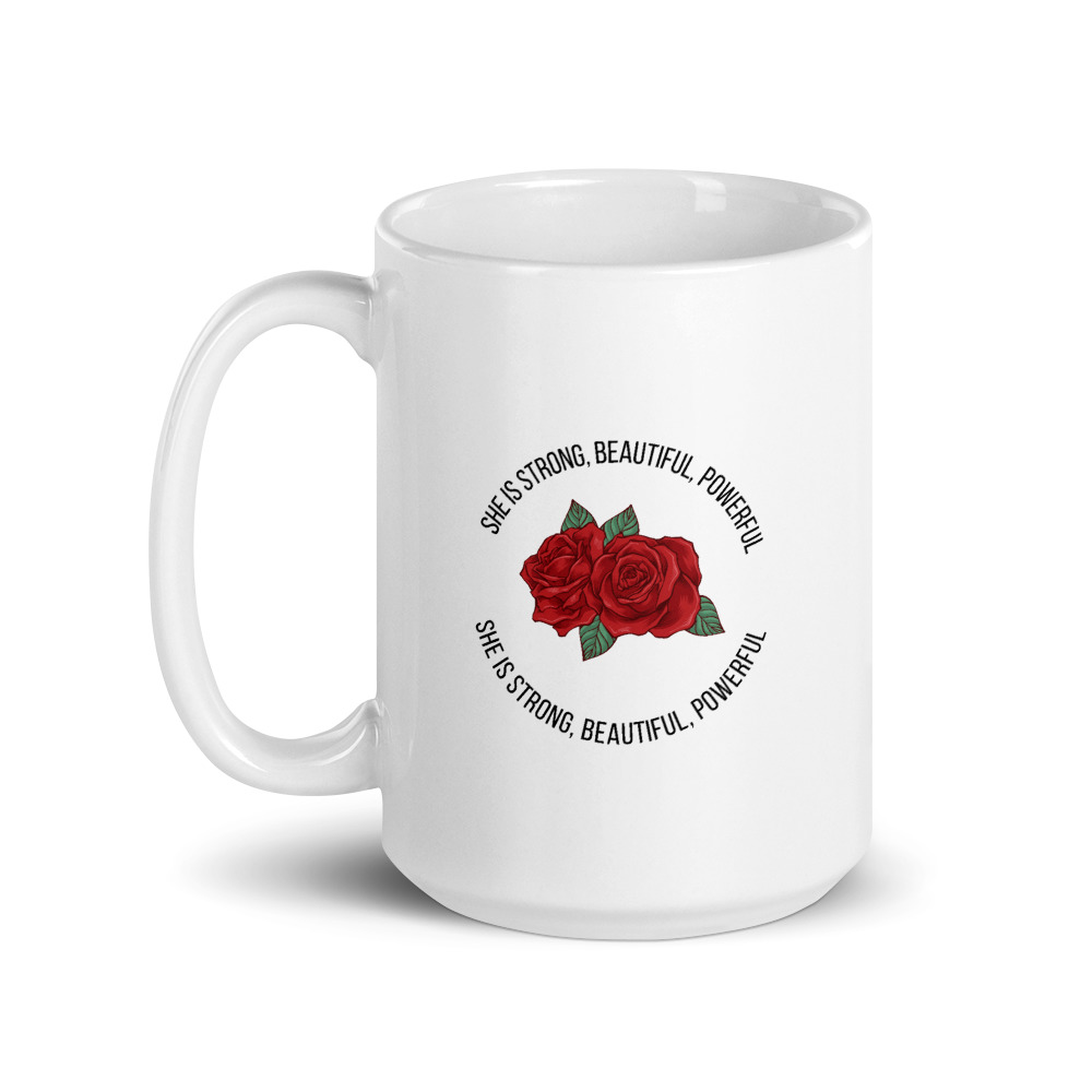 She is Apparel She is strong Mug