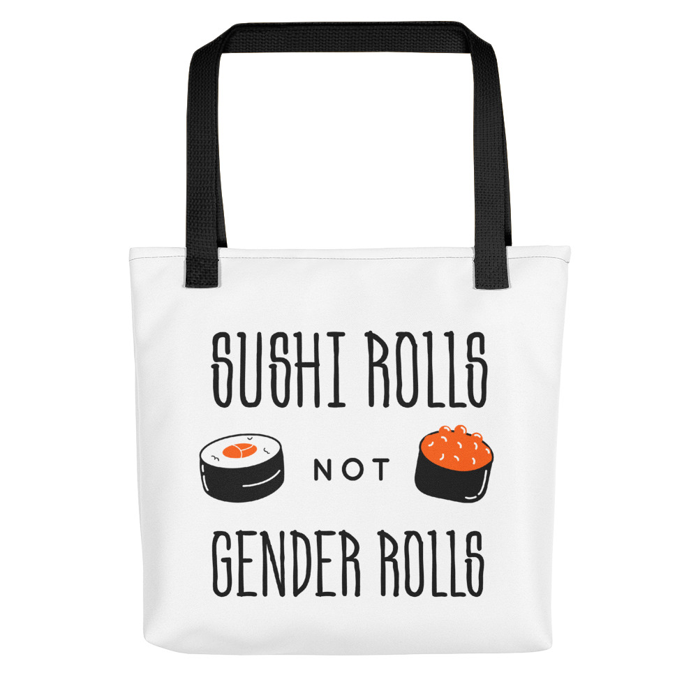 She is Apparel Sushi Rolls Tote bag