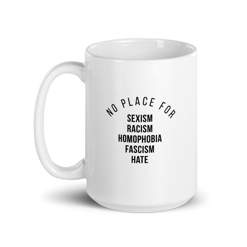 She is apparel No place for mug