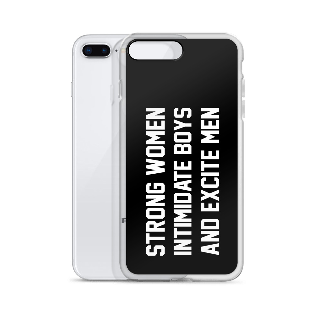 She is apparel Strong Women iPhone Case