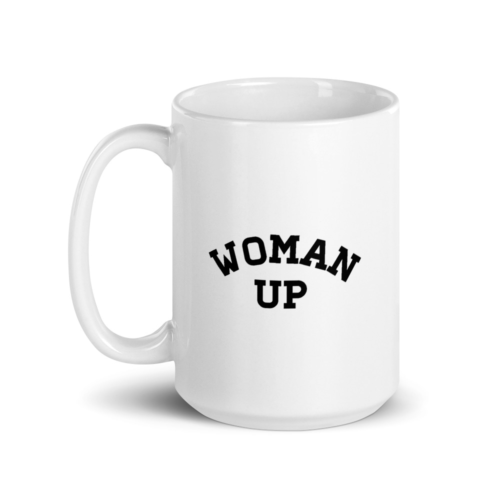 She is apparel Woman up mug