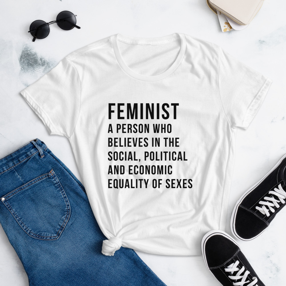 Short Sleeve t-Shirt #Feminist